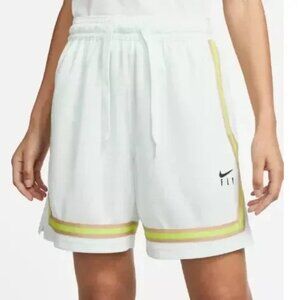 Nike Dri-FIT Fly Crossover Women's Light Blue Basketball Shorts Size XS